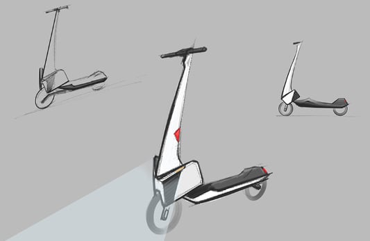 Scooter Concept Sketches