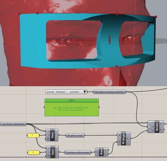 Parametric VR Facial Interface